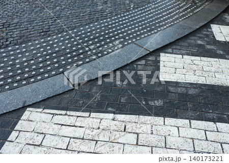 Creative blend of textures in pathways Creative blend of textures in pathways 140173221