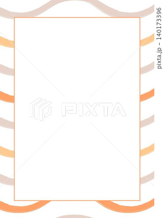 Elegant rectangle border frame vector illustration with flowing curved lines Elegant rectangle border frame vector illustration with flowing curved lines 140173396