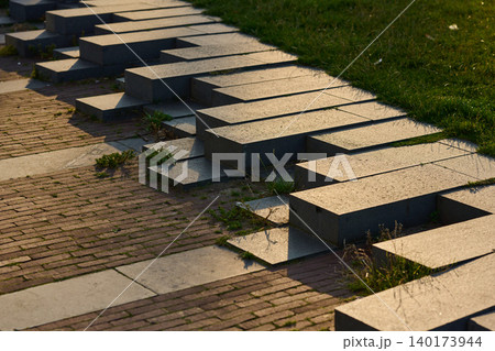 Creative Stepping Stones Invite Exploration, Blending Nature With Modern Design Creative Stepping Stones Invite Exploration, Blending Nature With Modern Design 140173944