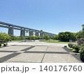 《瀬戸大橋》瀬戸大橋記念公園から見た瀬戸大橋 140176760