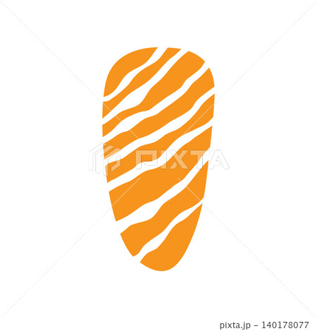 Modern Sushi Logo with Elegant Japanese Style Design Modern Sushi Logo with Elegant Japanese Style Design 140178077