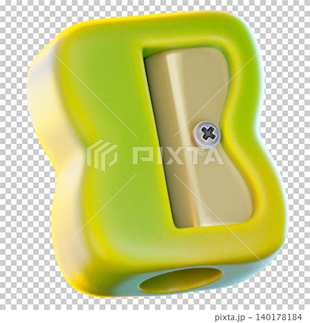 sharpener 3d render icon, Back To School illustration sharpener 3d render icon, Back To School illustration 140178184