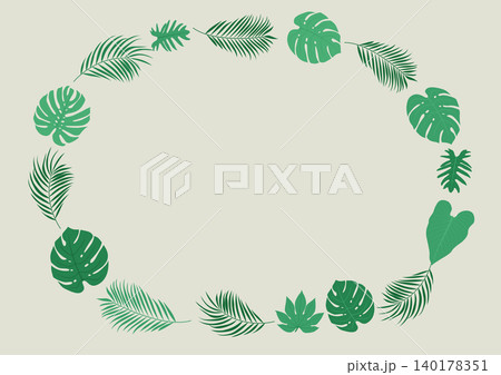 Vector illustration of tropical plants. Vector illustration of tropical plants. 140178351