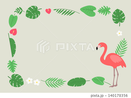 Vector illustration of tropical plants. Vector illustration of tropical plants. 140178356