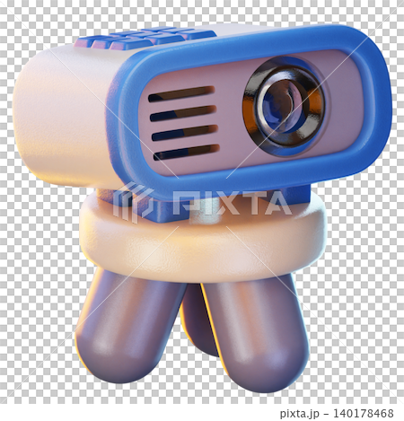 projector 3d render icon, Technology and Computer illustration projector 3d render icon, Technology and Computer illustration 140178468