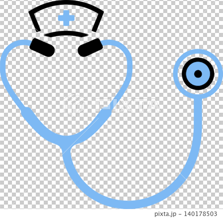 Nurse Stethoscope Medical Icon Illustration Nurse Stethoscope Medical Icon Illustration 140178503