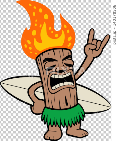 surfer, cartoon, character 140178506