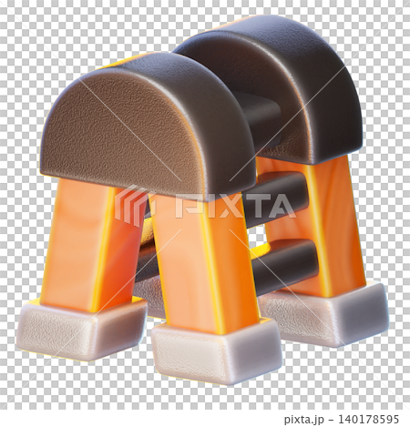 ladder 3d render icon, construction illustration ladder 3d render icon, construction illustration 140178595