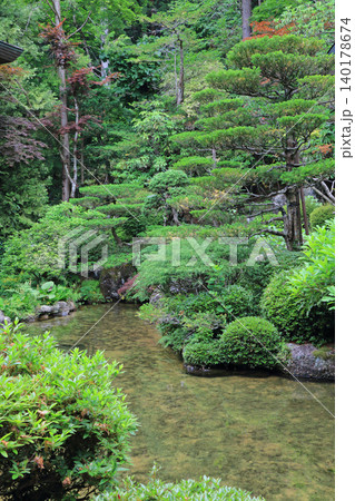 青原寺庭園 長野県安曇野市 青原寺庭園 長野県安曇野市 140178674