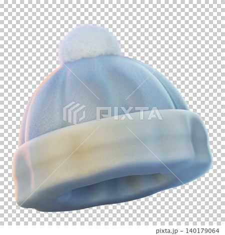 beanie 3d render icon, hat illustration beanie 3d render icon, hat illustration 140179064