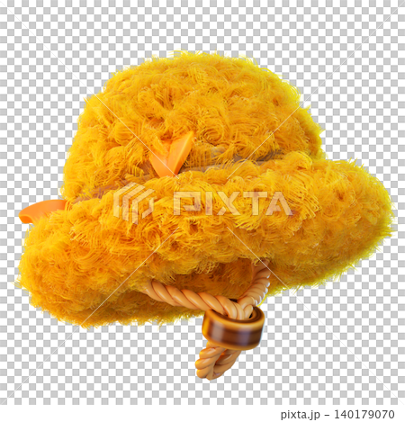 farmer hat 3d render icon, hat illustration farmer hat 3d render icon, hat illustration 140179070