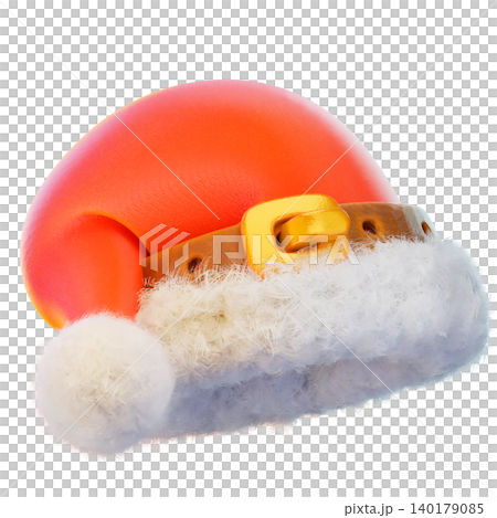 Santa hat 3d render icon, hat illustration Santa hat 3d render icon, hat illustration 140179085