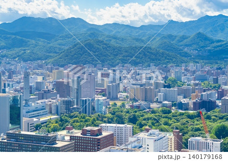 北海道・札幌市の都市風景 140179168