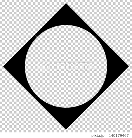 家紋です。鉄砲角と言います。 140179467