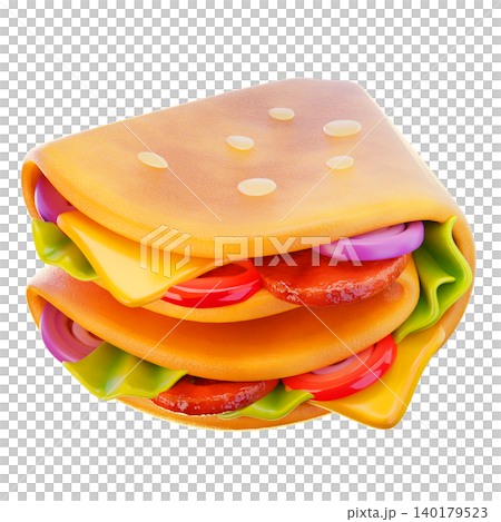 kebab, 3d render icon, fast food illustration kebab, 3d render icon, fast food illustration 140179523