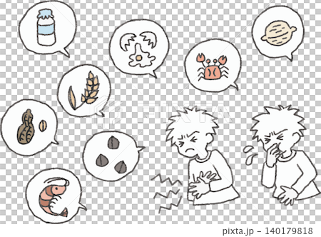 Allergic stomach ache and nausea Allergic stomach ache and nausea 140179818