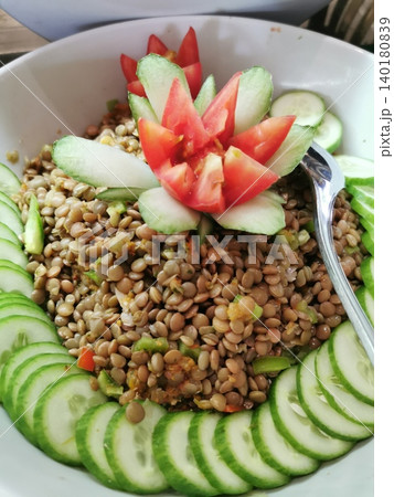 different vegetable and salad different vegetable and salad 140180839