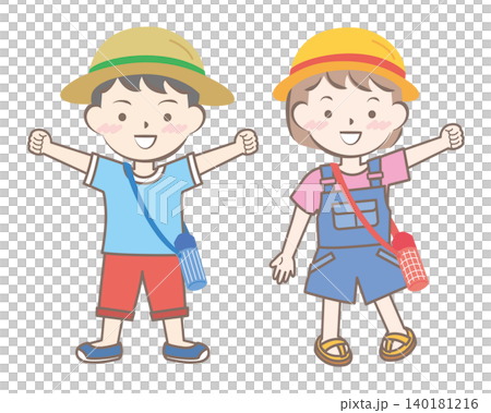 暑假期間,孩子外出前都會做好預防中暑的措施。 暑假期間,孩子外出前都會做好預防中暑的措施。 140181216