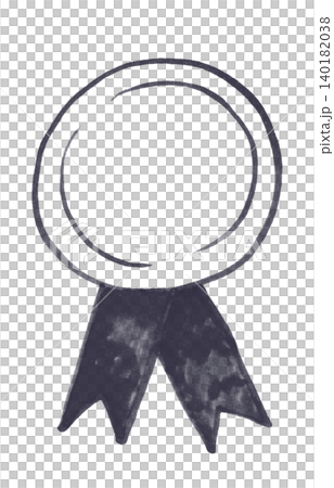 Ranking medal design, no numbers, monochrome, drawn with a soft marker. 3 Ranking medal design, no numbers, monochrome, drawn with a soft marker. 3 140182038