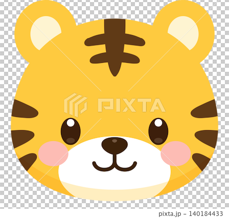 かわいいトラアイコン 140184433