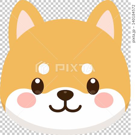 Cute dog icon Cute dog icon 140184572