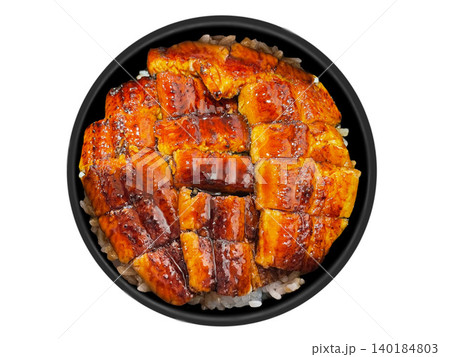 うな丼の写真素材 うな丼の写真素材 140184803