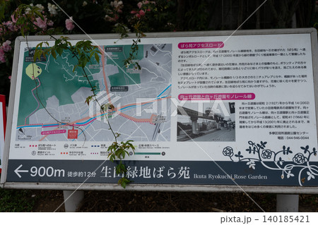 生田緑地ばら苑アクセスロード 生田緑地ばら苑アクセスロード 140185421