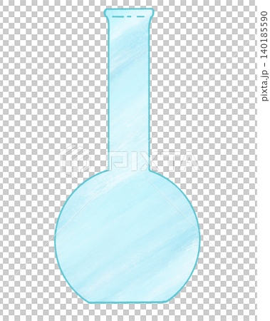 A simple illustration of a flat-bottomed flask. A simple illustration of a flat-bottomed flask. 140185590