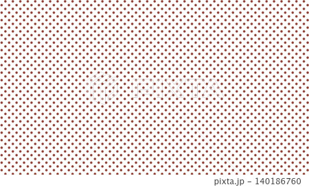 シンプルな濃い茶色の小さい水玉/白地のパターン背景(パステル・横長・16:9) シンプルな濃い茶色の小さい水玉/白地のパターン背景(パステル・横長・16:9) 140186760