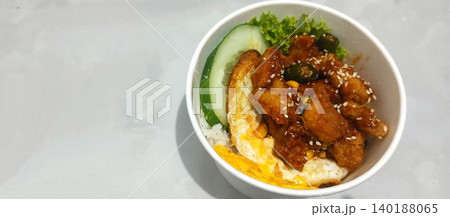 noodles with meat in soup noodles with meat in soup 140188065
