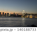 お台場　レインボーブリッジ　噴水　 140188733