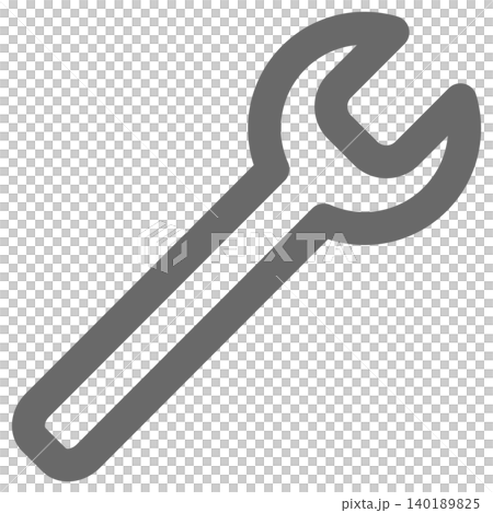 Vector wrench icon Vector wrench icon 140189825