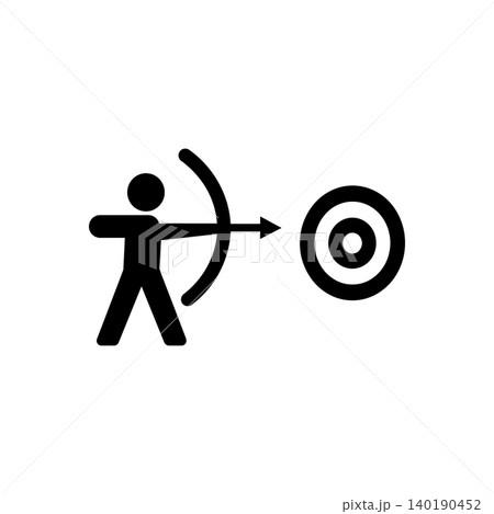 Focused Precision Objective Icon Focused Precision Objective Icon 140190452