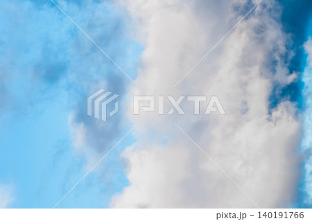 Blue sky texture with soft white clouds atmosphere background Blue sky texture with soft white clouds atmosphere background 140191766
