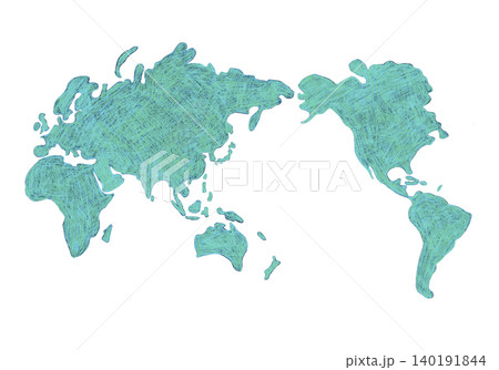 世界地図 140191844