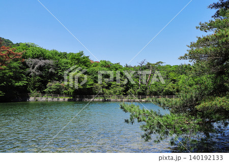 奥池の風景（兵庫県芦屋市） 140192133