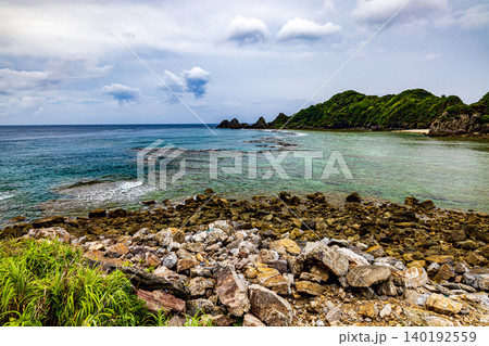 奄美大島 徳浜の風景 奄美大島 徳浜の風景 140192559
