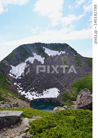 乗鞍岳風景~恵比須岳と亀ケ池~ 乗鞍岳風景~恵比須岳と亀ケ池~ 140192799
