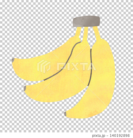 Banana hand-drawn illustration material Banana hand-drawn illustration material 140192898