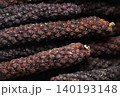 Long red dried pepper. 140193148
