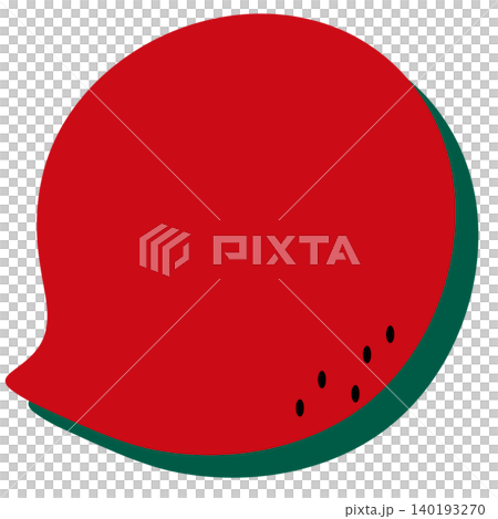 Watermelon design speech bubble Watermelon design speech bubble 140193270