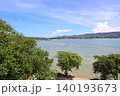 タイ・サムイ島の海と街並み 140193673
