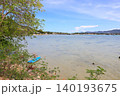 タイ・サムイ島の海と街並み 140193675