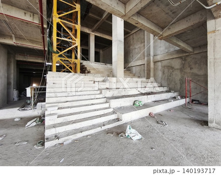 Concrete Amphitheater Stairs in Project Concrete Amphitheater Stairs in Project 140193717
