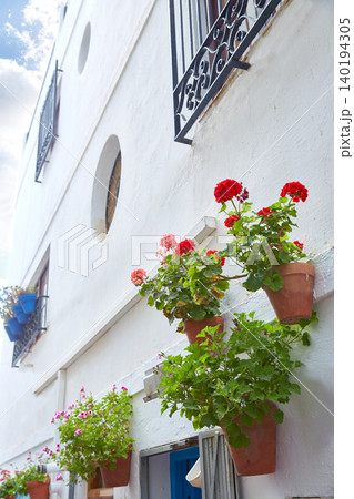 Mojacar Almeria white Mediterranean village Spain 140194305