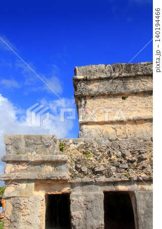 Ancient Tulum Mayan ruins Mexico Quintana Roo 140194466