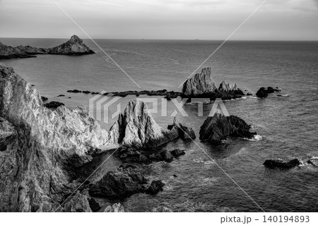 Almeria Cabo de Gata las Sirenas point rocks Almeria Cabo de Gata las Sirenas point rocks 140194893