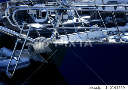 Marina in mediterranean sea Marina in mediterranean sea 140195269