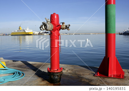 Sea marine hydrant in mediterranean sea Sea marine hydrant in mediterranean sea 140195831