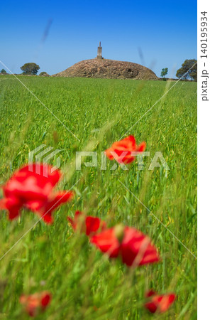 La Mancha Cubillo ruins saint James Way 140195934